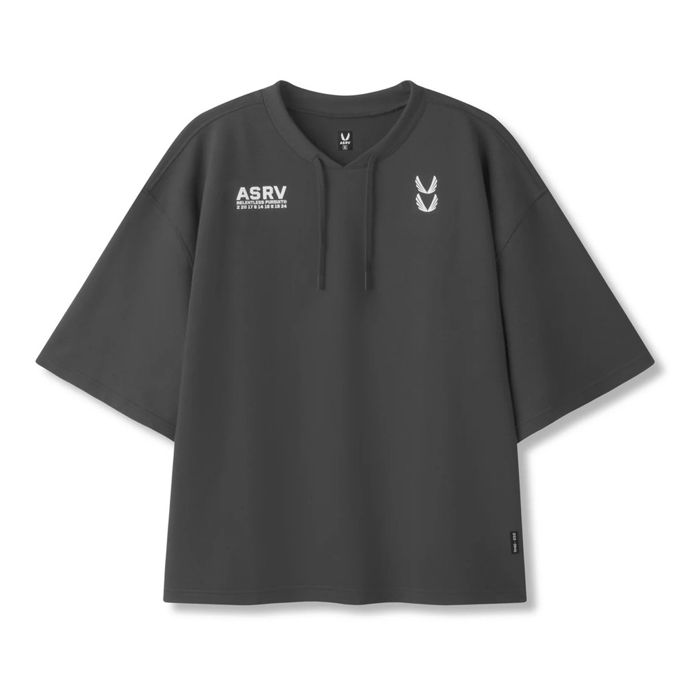 ASRV Charcoal Relaxed Fit Tee